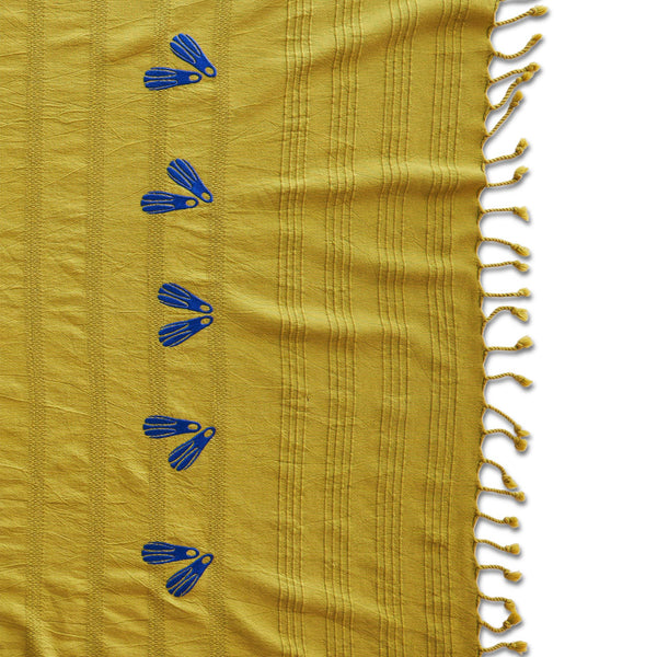 Palet Beach Towel / Yellow