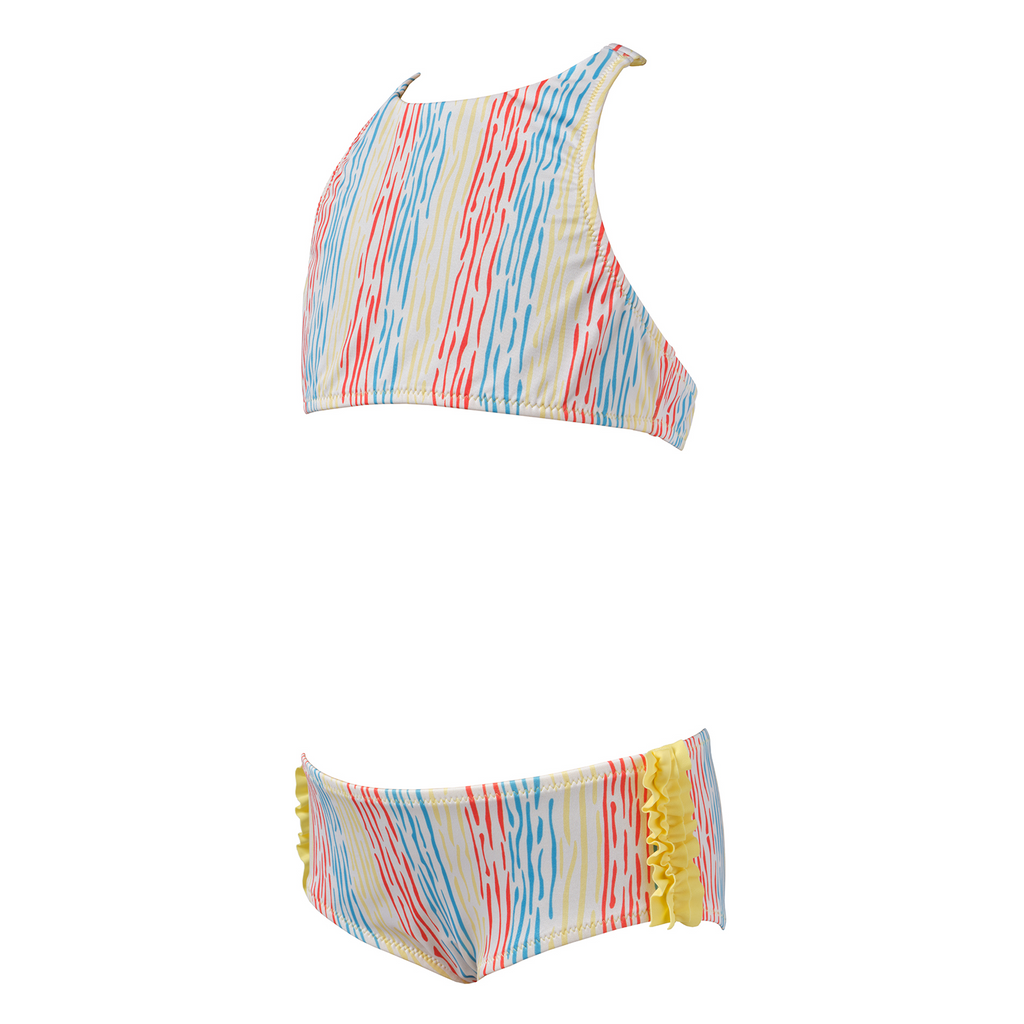 Purpur Bikini \ Stripy