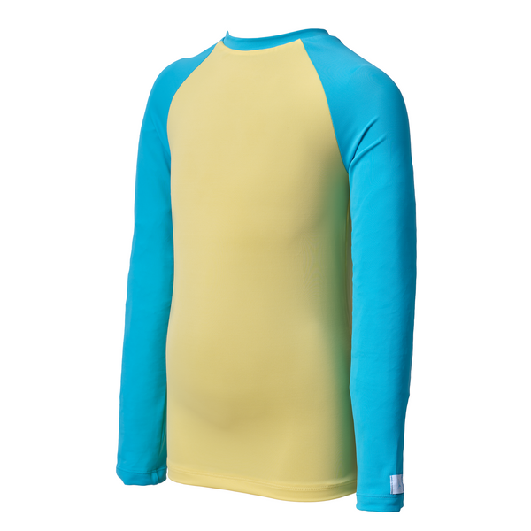 Zola Rashguard \ Yellow & Blue